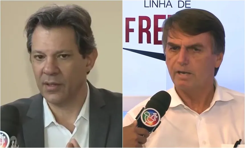 “Marmita de corrupto preso”, diz Bolsonaro após alfinetada de Haddad