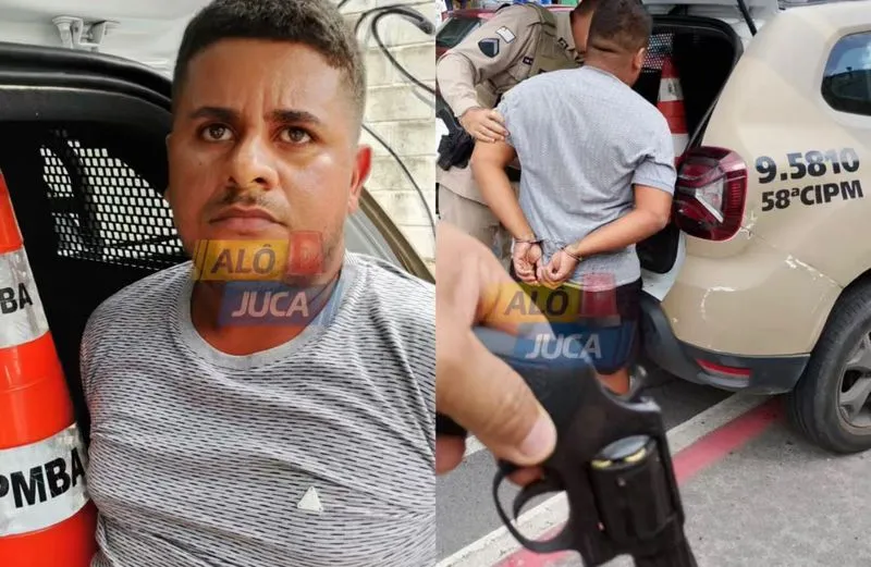 Suspeito de balear blogueiro é preso após perseguição em Salvador