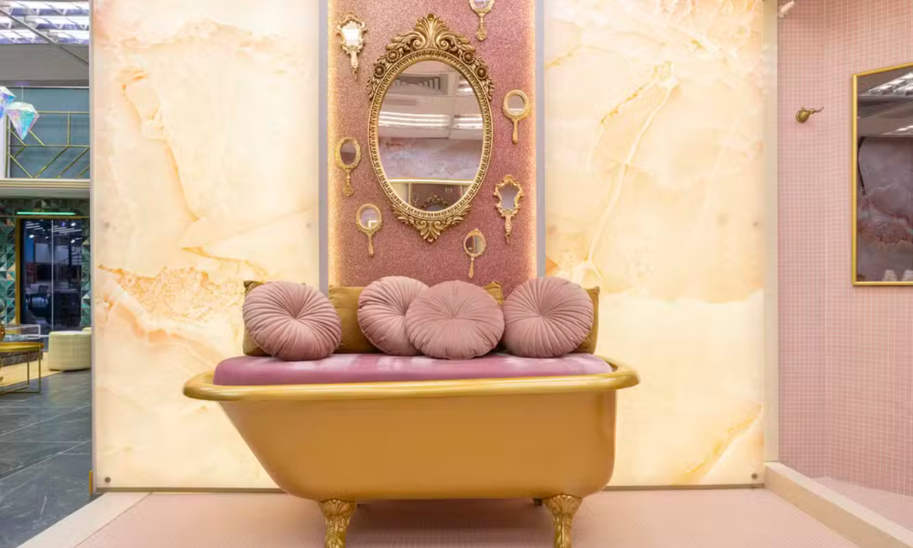 Banheiro da casa. Foto: Globo/Beatriz Damy