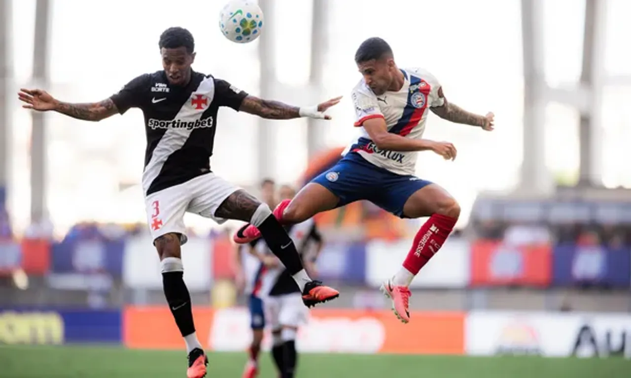O Bahia ficou no 0 a 0 com o Vasco na tarde deste domingo (9), na Arena Fonte Nova, em Salvador. | Foto: Let&iacute;cia Martins/EC Bahia