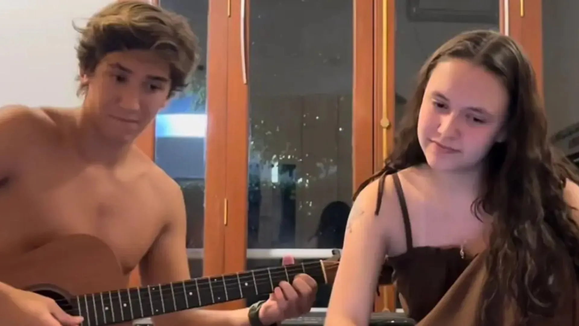 Antonio e Rafaela, netos de Elis Regina