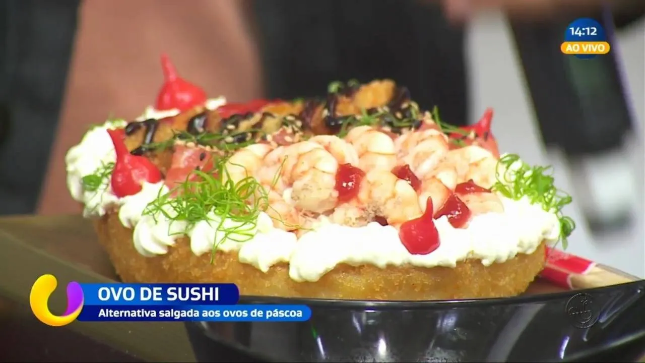 Ovo de Páscoa de sushi? Conheça a alternativa para sair da rota de chocolates