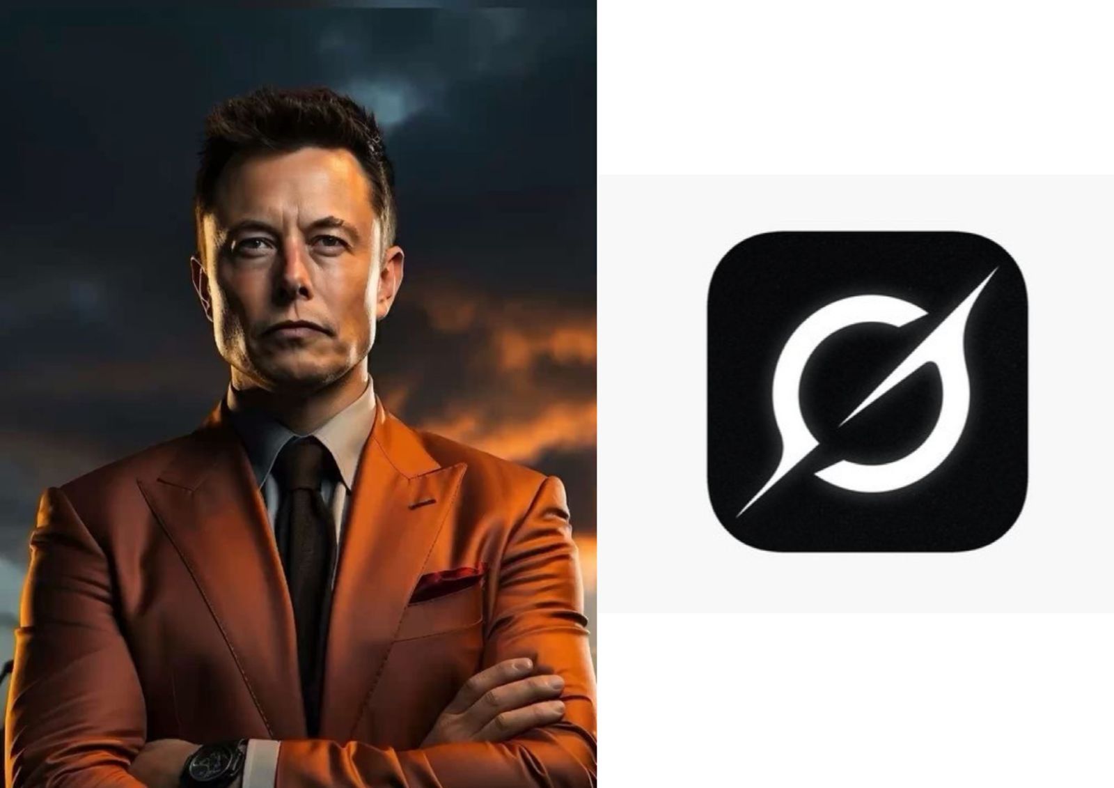 Elon Musk e Grok | Foto: Ilustração | AI 