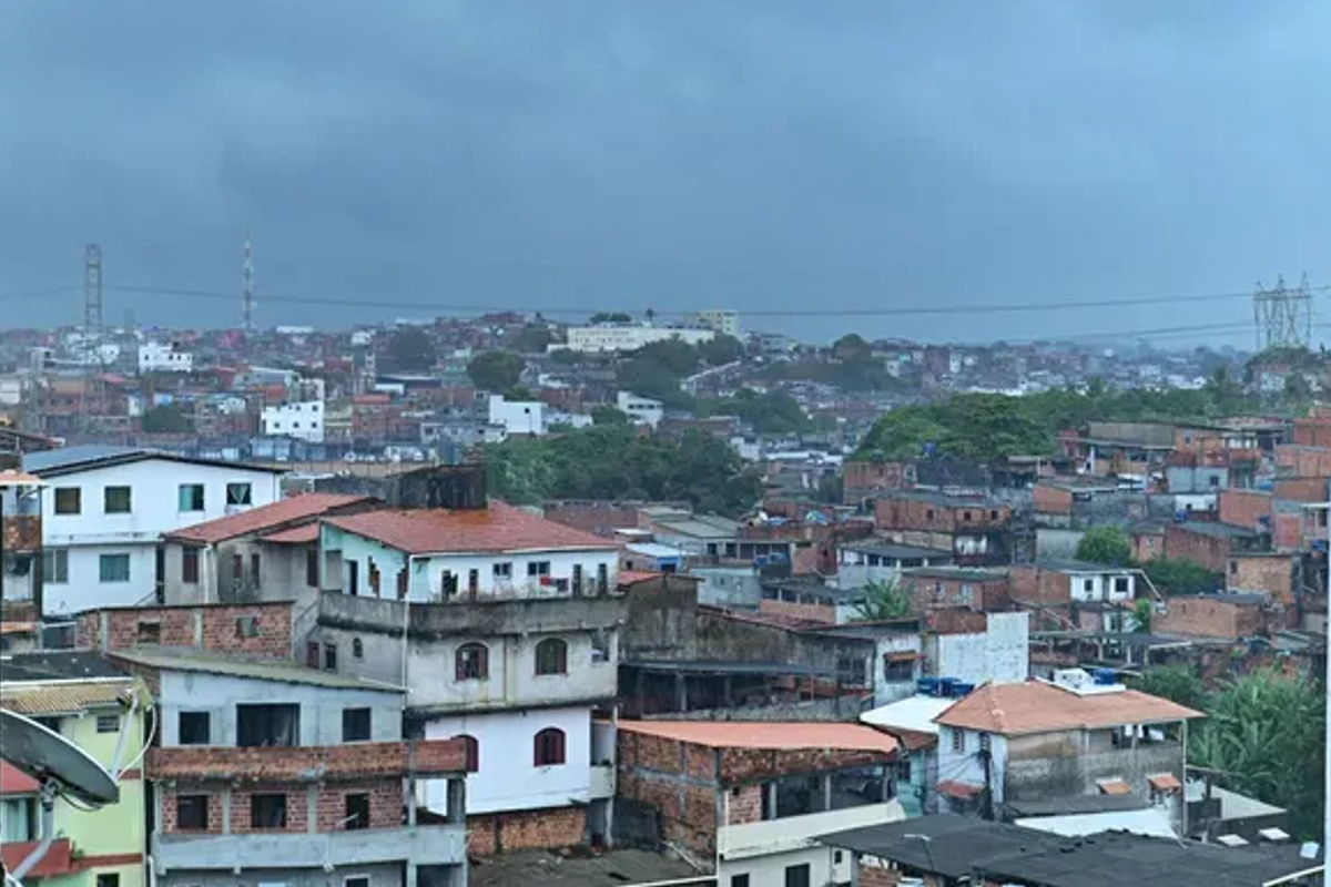 Chuva perde força, mas tempo segue instável em Salvador. Foto: Reprodução