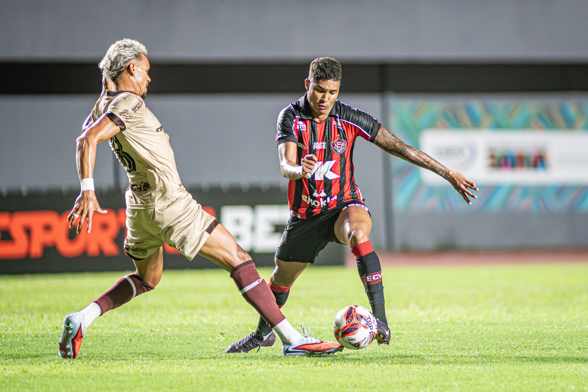 Vit&oacute;ria x Jacuipense empataram na primeira fase do Campeonato Baiano. Foto: Victor Ferreira/EC Vit&oacute;ria