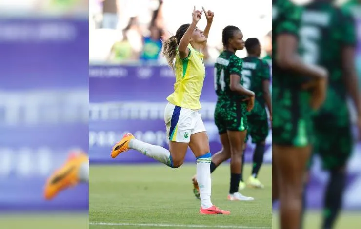 Com gol de Gabi Nunes, Brasil vence a Nigéria em estreia nos jogos olímpicos de Paris 2024