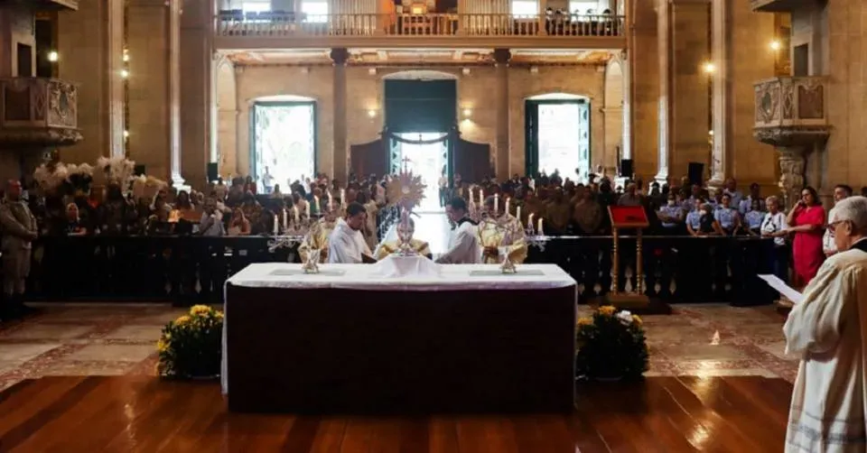 As comemora&ccedil;&otilde;es pelos 203 anos da Independ&ecirc;ncia do Brasil na Bahia come&ccedil;am nesta quarta-feira (1&ordm;) com a realiza&ccedil;&atilde;o do tradicional Te Deum, em Salvador.| Reprodu&ccedil;&atilde;o: Arquidiocese de Salvador