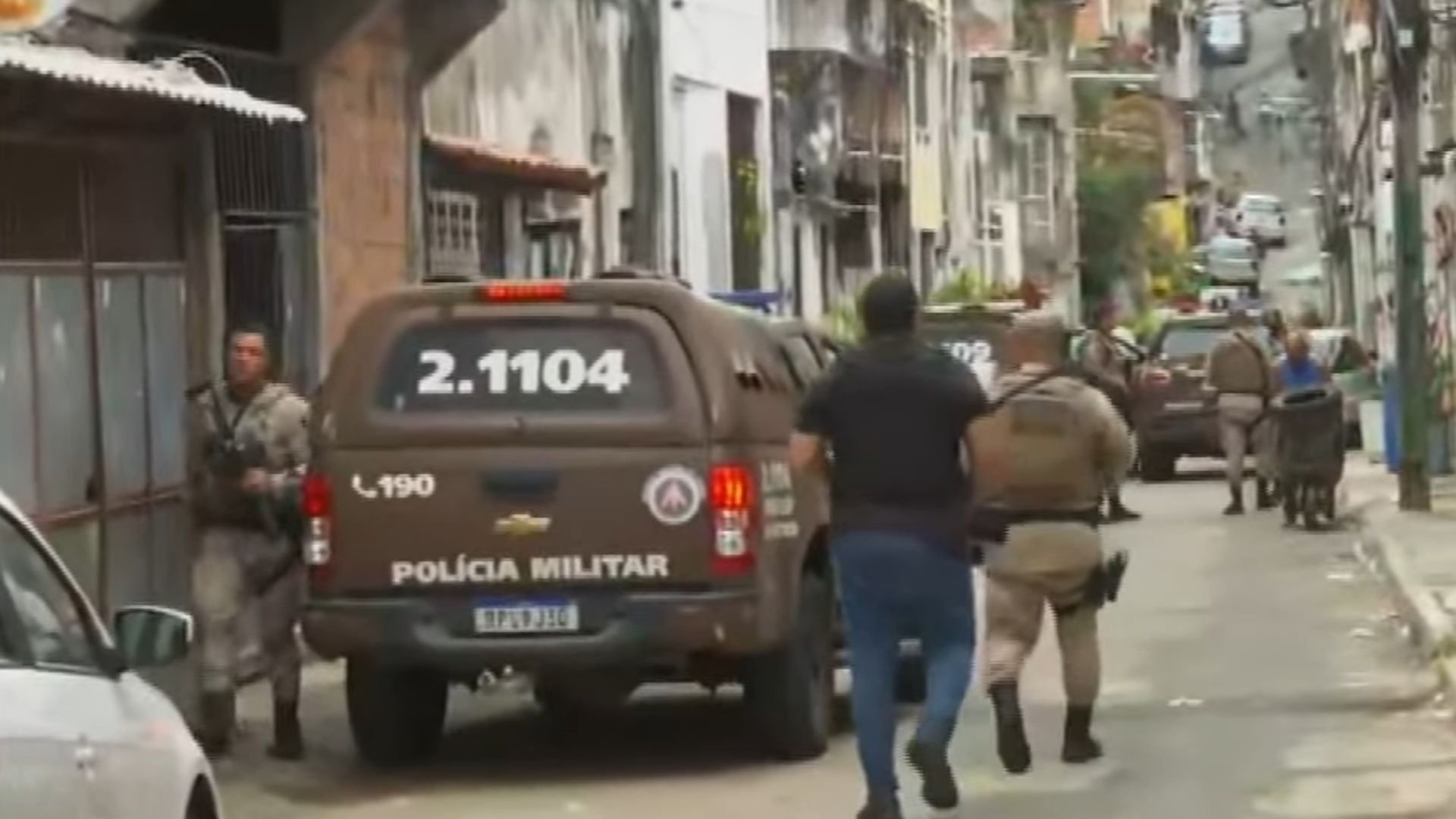 A&ccedil;&atilde;o no Nordeste De Amaralina. Foto: Al&ocirc; Juca