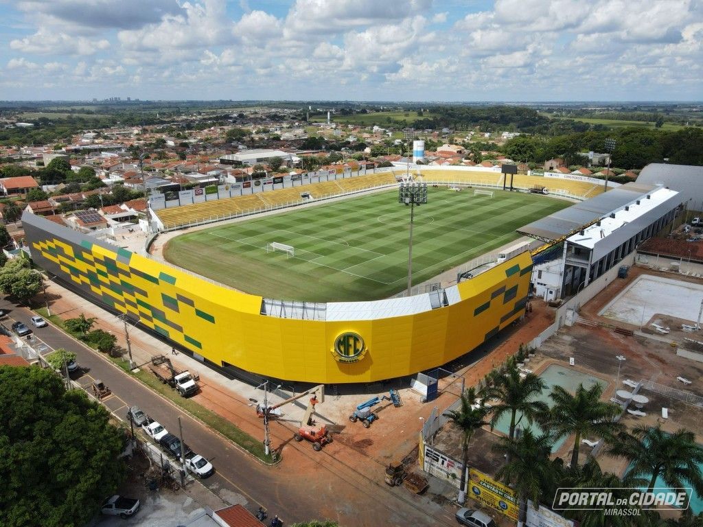 Mirassol x Vitória acontecerá no Estádio Maião | Foto: Portal da Cidade Mirassol