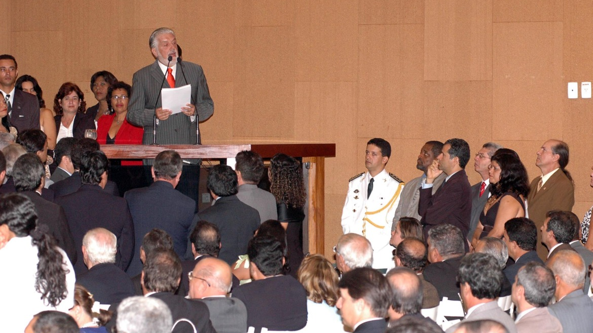 Posse de Jaques Wagner na Assembleia Legislativa (AL-BA) | Foto: GOVBA