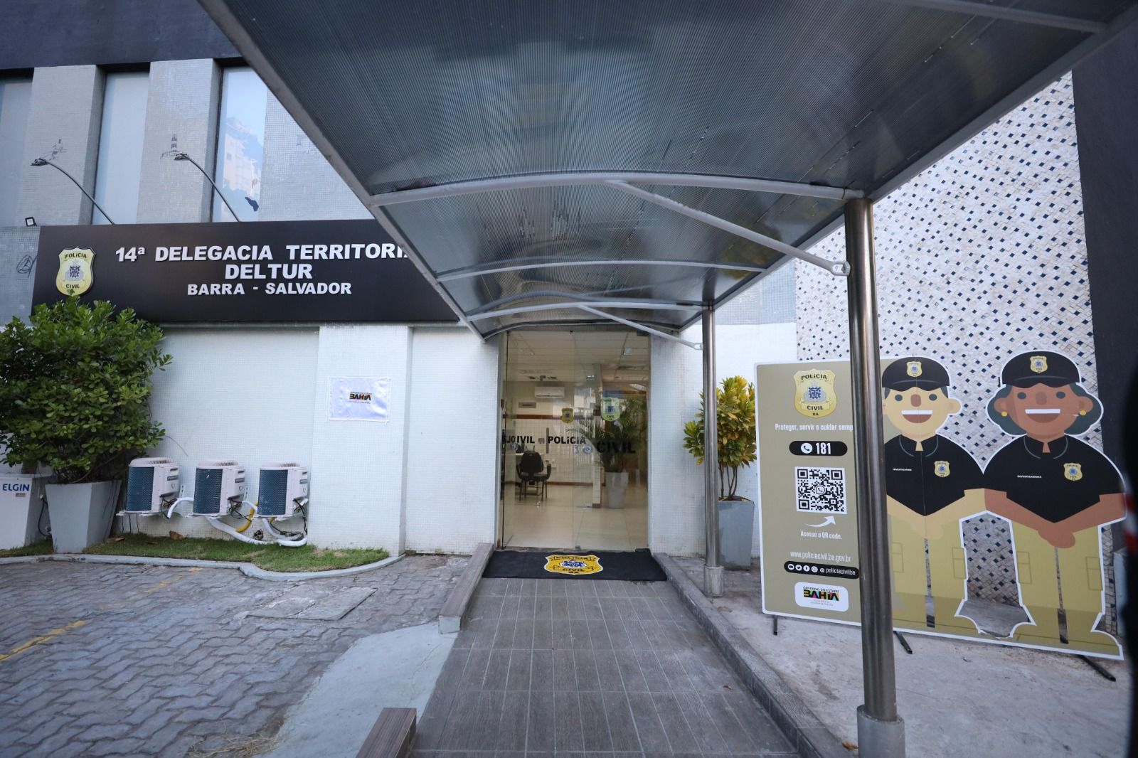 Após a prisão, o suspeito foi encaminhado à Polinter. Foto: Reprodução| SSP-BA