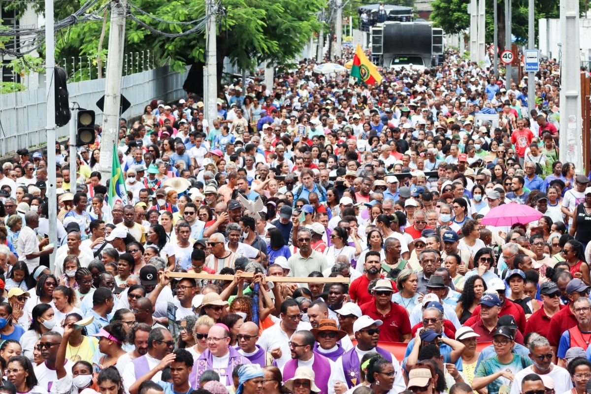 Diversos eventos em Salvador, que acontecem neste final de semana, alteram o tr&acirc;nsito em regi&otilde;es como o Centro Hist&oacute;rico, a Cidade Baixa e a Orla. Foto: Sara Gomes/Arquidiocese de Salvador