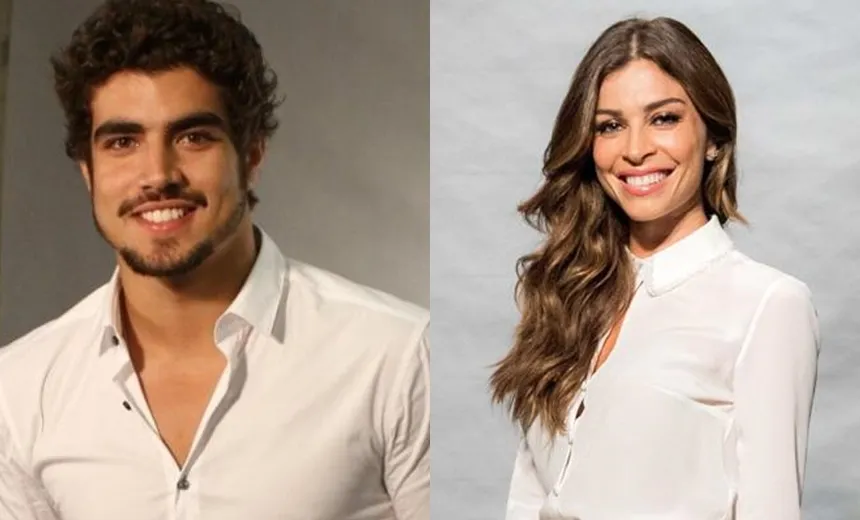 Novo casal? Caio Castro e Grazi Massafera trocam beijos no aniversário de Luciano Huck