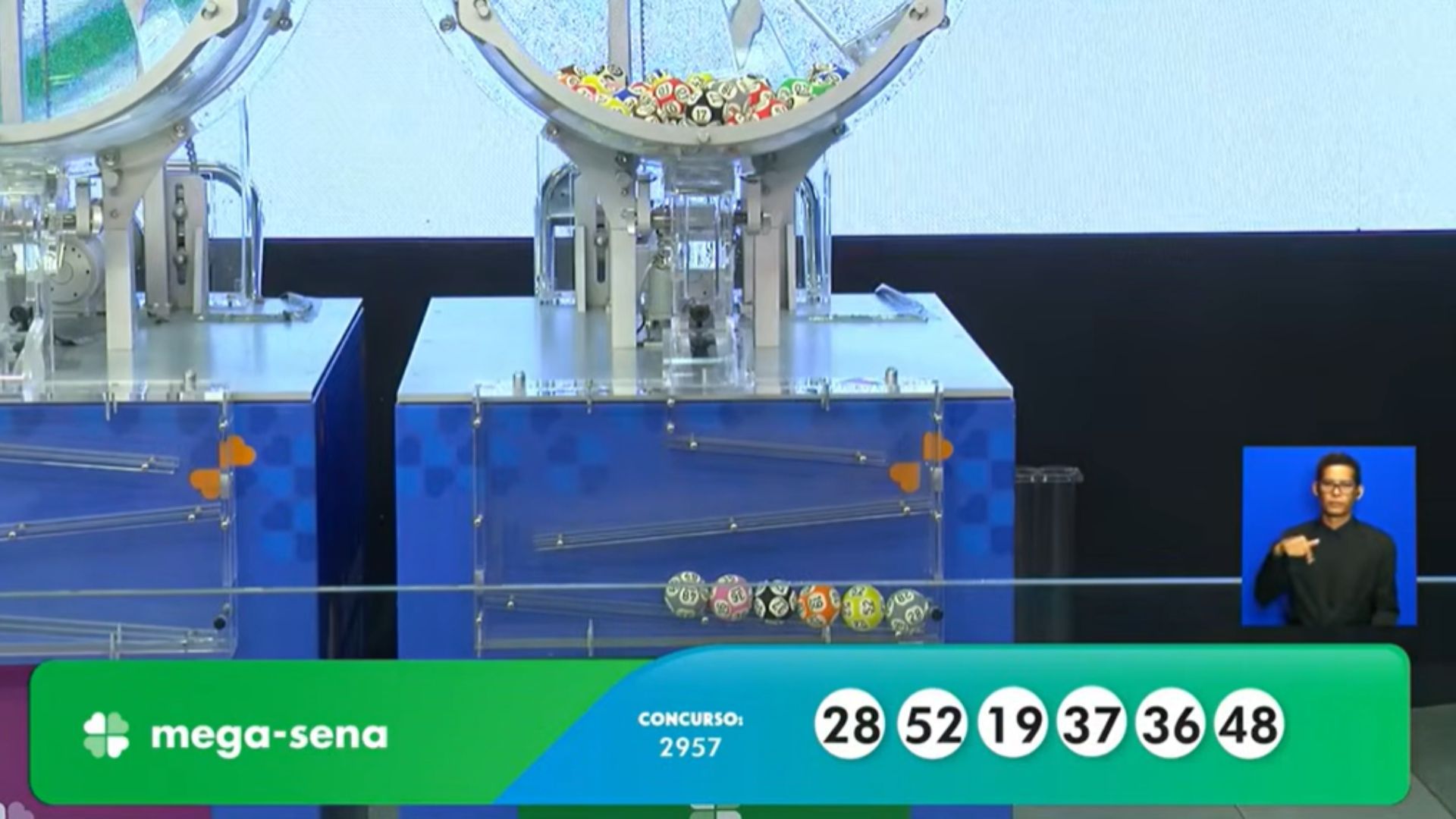 Resultado Mega-Sena 2957 - 8 de janeiro | Reprodução/YouTube (@canalcaixa)