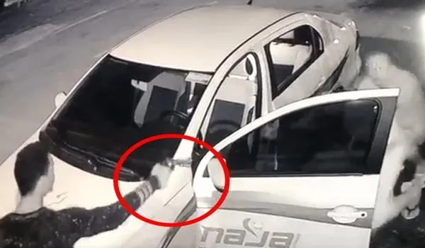 Vídeo mostra homem sendo assassinado a tiros na frente da mulher e amigos; assista