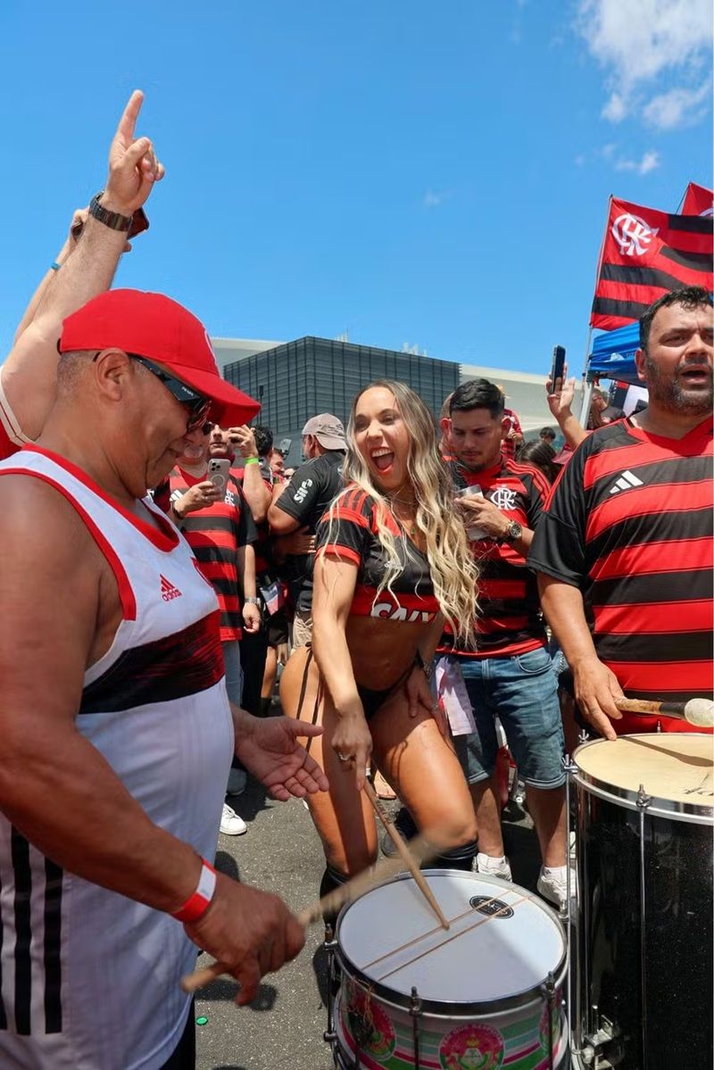 Renata Frisson, a Mulher-Melão, nos EUA | Foto: Dani Karme/Instagram