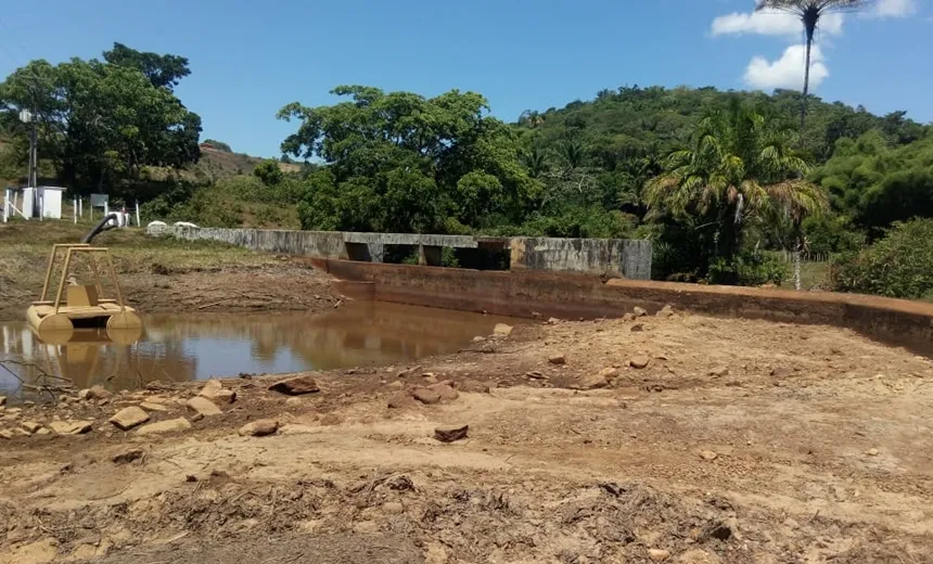 Rio Cachoeirinha seca e afeta fornecimento de água em Maragojipe, Coqueiro e Nagé