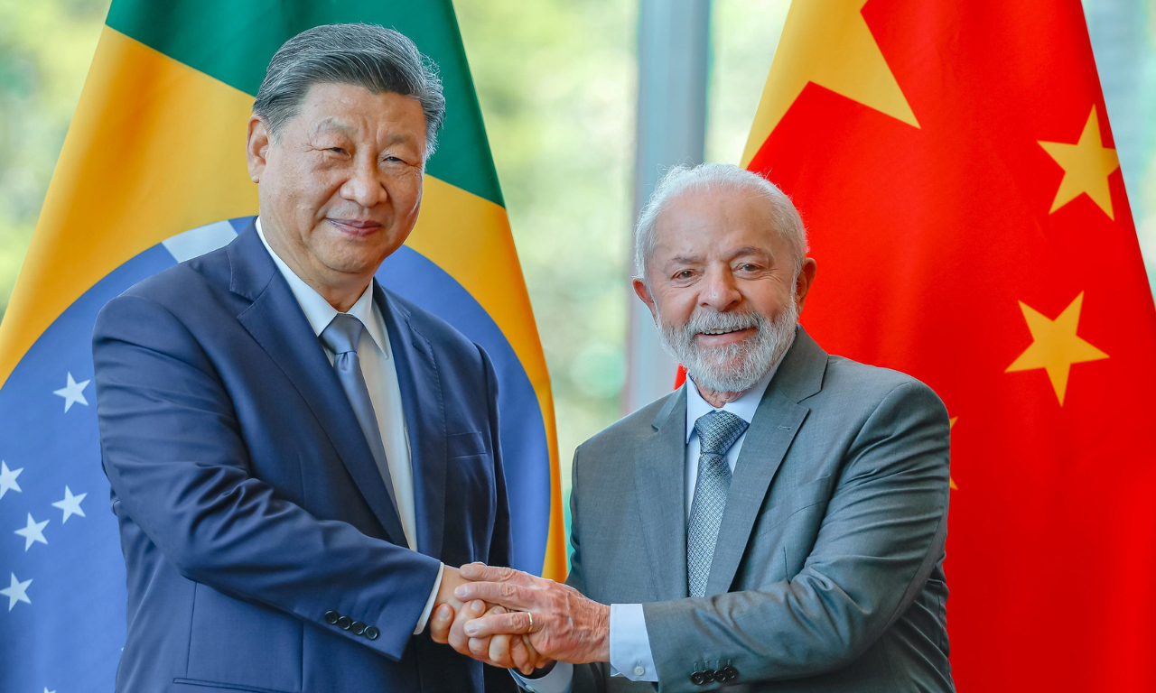 Lula e Xi Jinping. Foto: Agência Gov