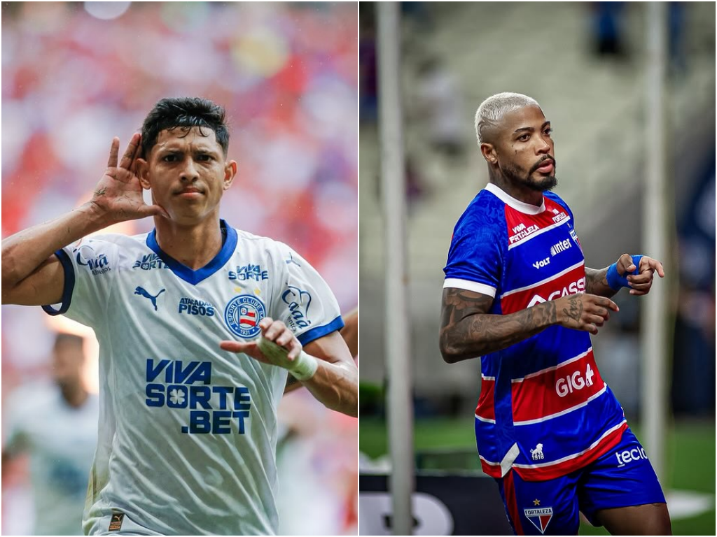 Bahia e Fortaleza se enfrentam às 21h15, pelas quartas de final da Copa do Nordeste. Foto: Instagram