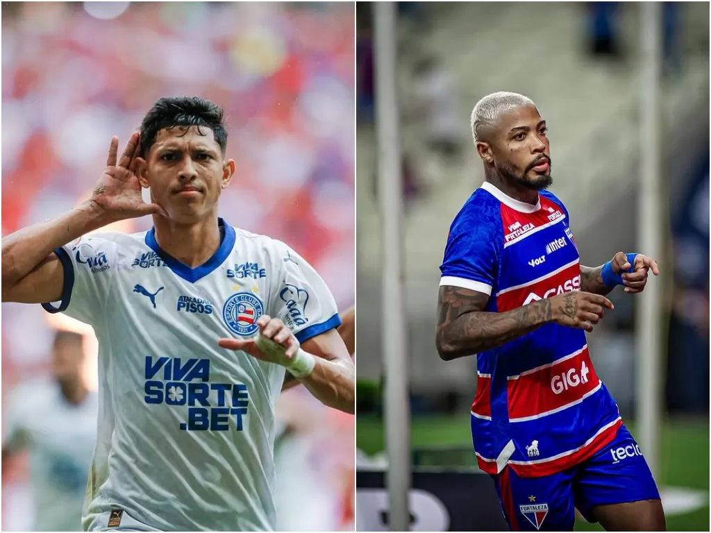 Copa do Nordeste: Confira escalações de Bahia e Fortaleza