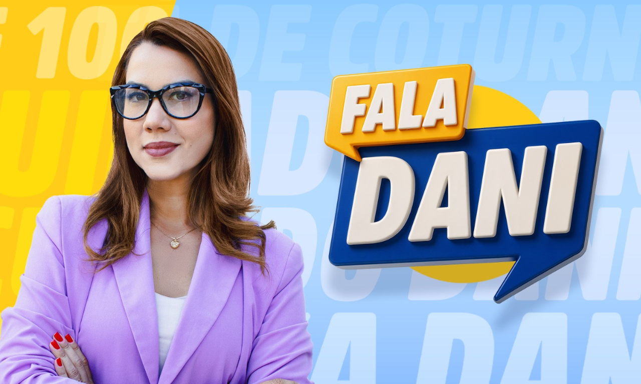 Programa Fala Dani vai ao ar de segunda a sexta-feira, às 18h30, na TV Aratu e no Aratu On.Foto: TV Aratu
