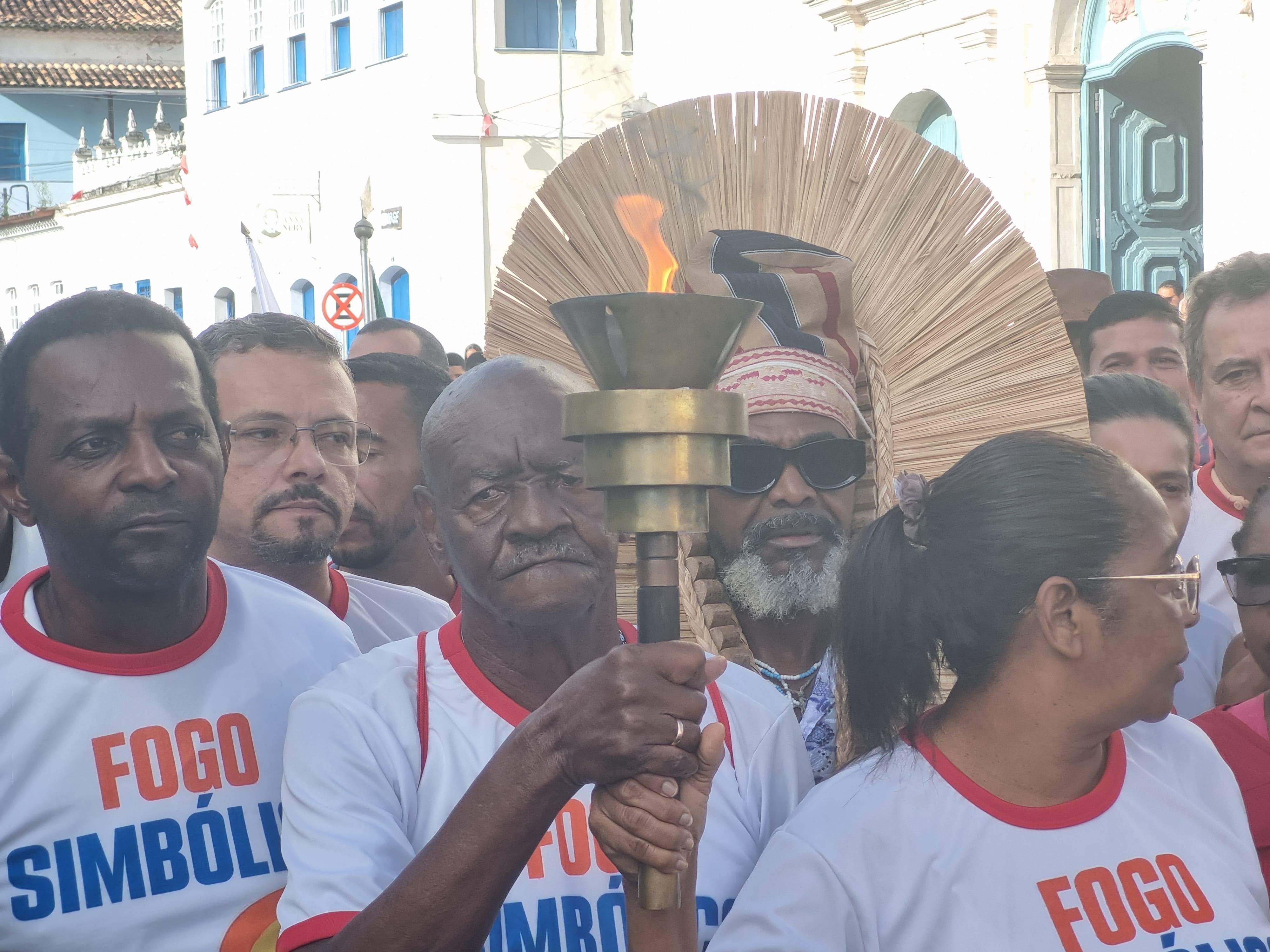Fogo Simbólico. Foto: Lorena Dias | TV Aratu