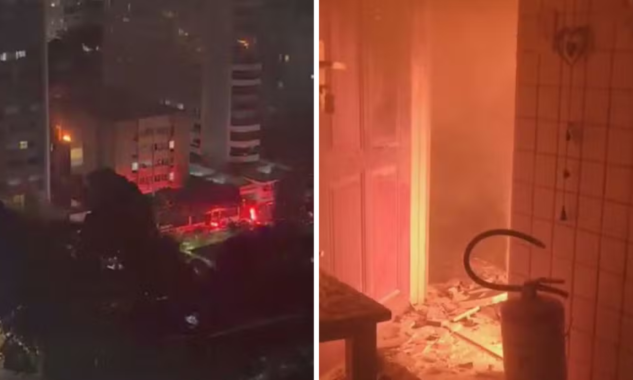 Fam&iacute;lia morre ap&oacute;s inc&ecirc;ndio atingir apartamento no Recife.Foto: Reprodu&ccedil;&atilde;o 