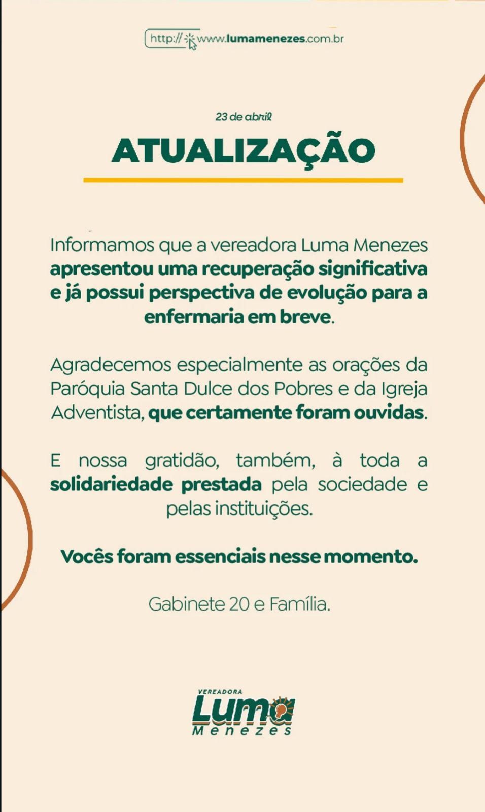 Nota Luma Menezes