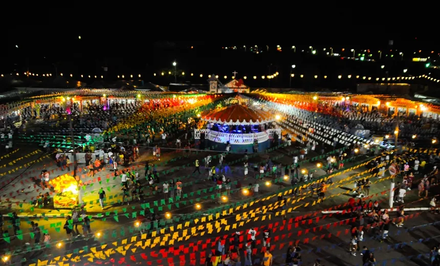 Vila Junina traz clima de interior para o Arraiá do Galinho; veja o mapa