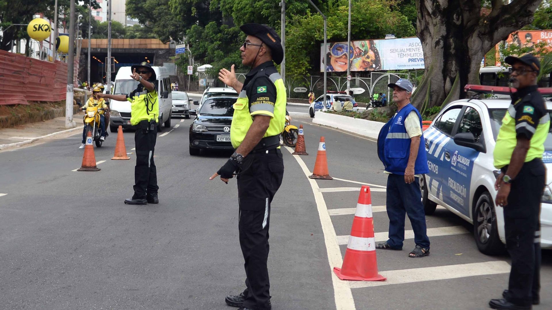 Tr&acirc;nsito alterado para o Furdun&ccedil;o e Fuzu&ecirc;. Foto: Transalvador