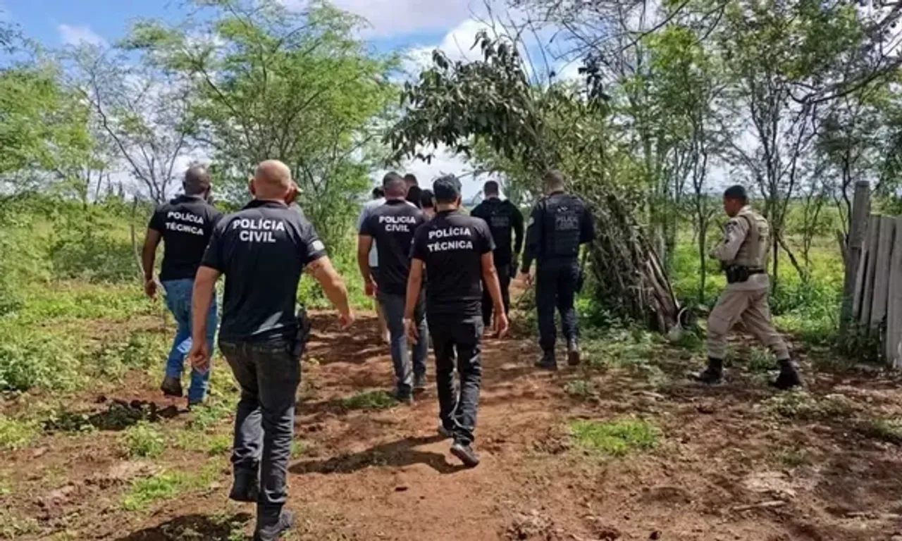 Seis suspeitos s&atilde;o presos por morte de sargento da PM na Bahia. Foto: PCBA