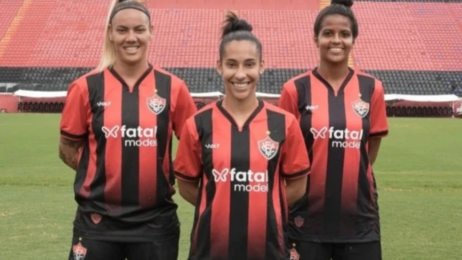 Fatal Model é anunciada como patrocinadora master do elenco feminino do Vitória. Foto: Divulgação| EC Vitória