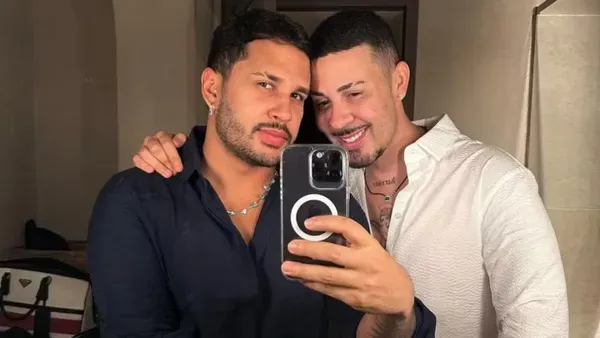 Lucas Guimaraes e Carlinhos Maia tiveram um relacionamento de 15 anos. foto: Redes sociais