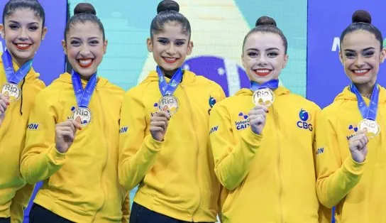 Brasil encerra Pan adulto de ginástica rítmica com mais três ouros