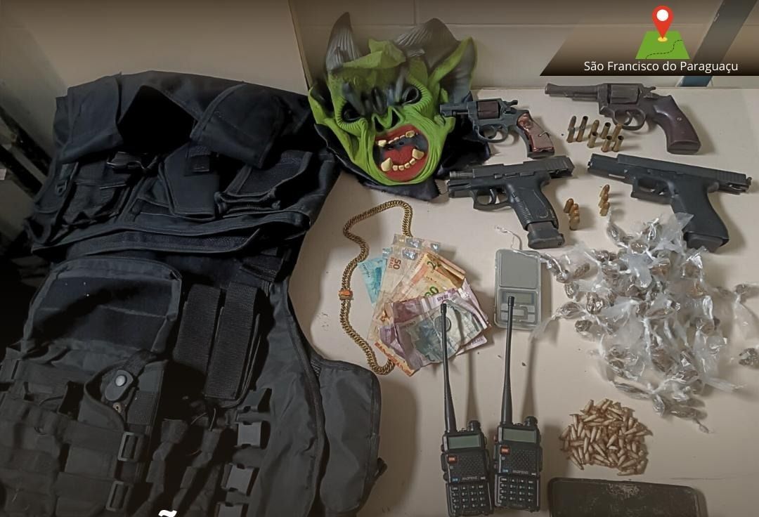 Até o momento, a identidade dos homens não foi divulgada. | Foto: SSP-BA