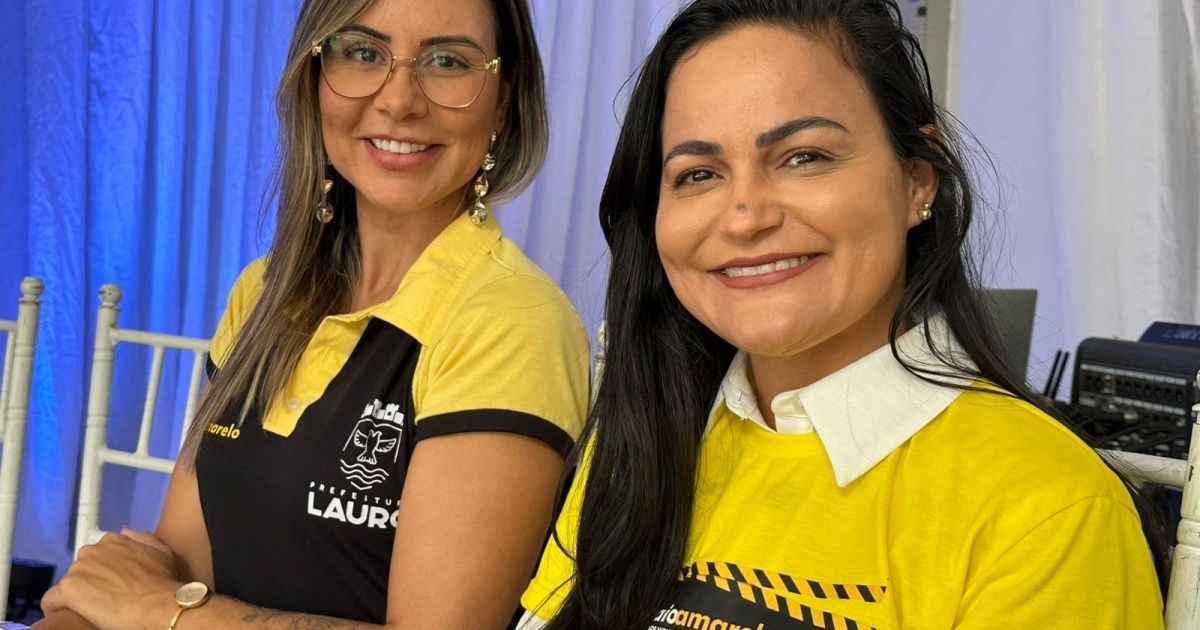 Subsecretária Verônica Lemos (à esq.) e prefeita Débora Régis (à dir.) | Foto: redes sociais