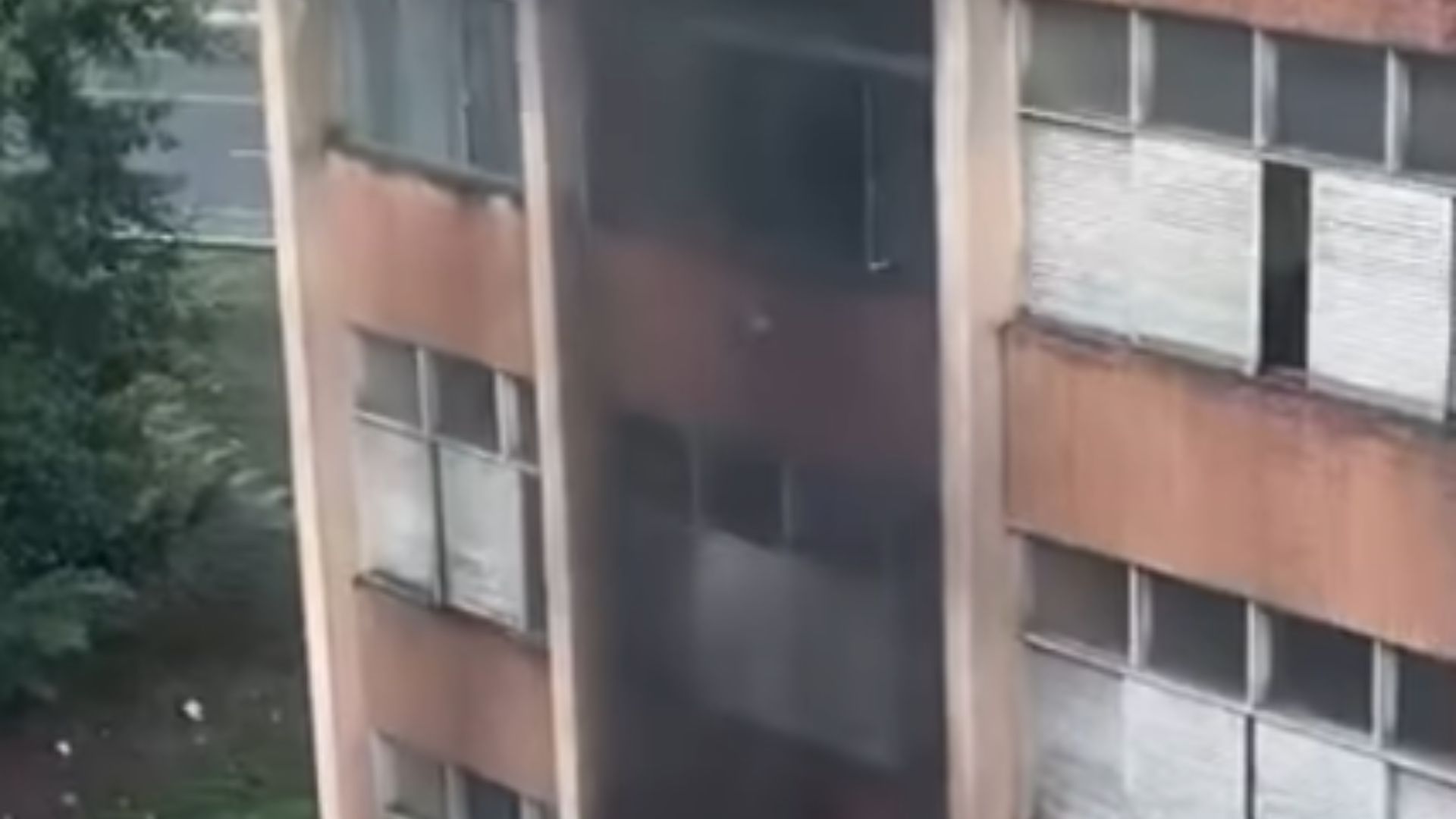 Incêndio no bairro da Graça, em Salvador