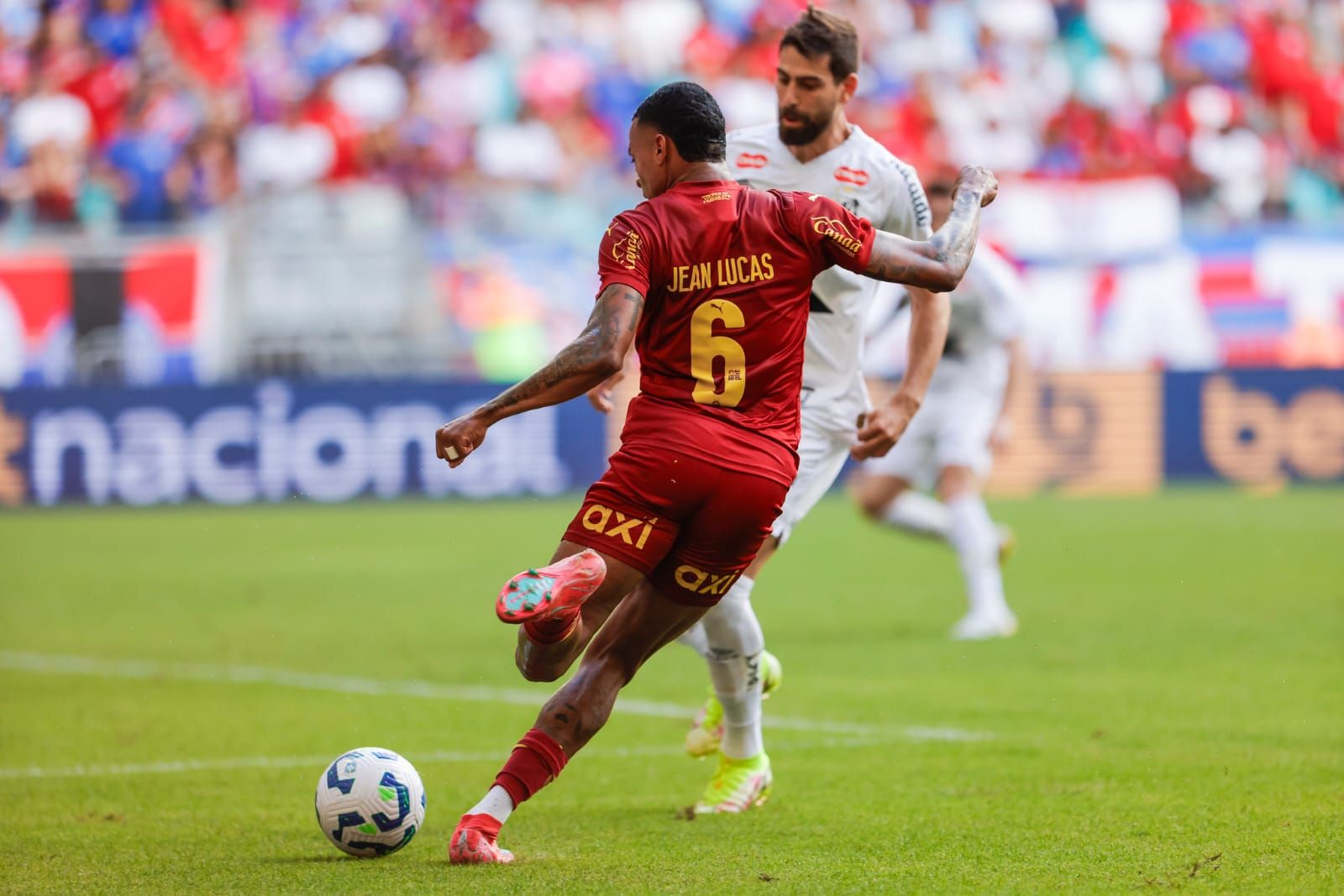 Jean Lucas Foi Observado Por Carlo Ancelotti No Jogo Do Bahia Contra O Santos Foto Rafael Rodrigues Esporte Clube Bahia