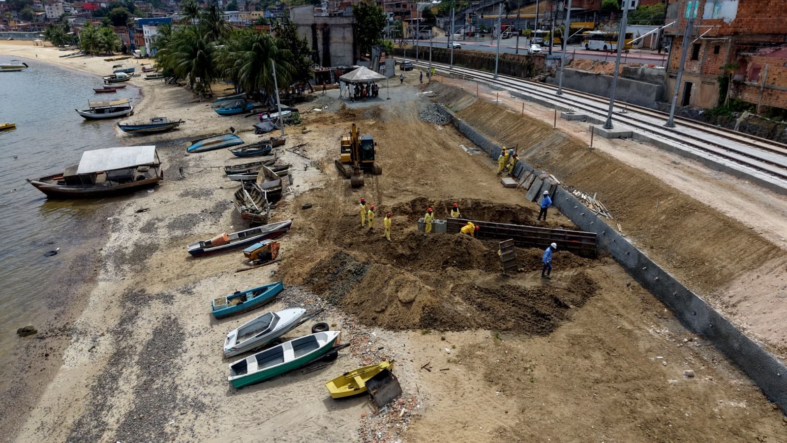 Projeto De Urbaniza&ccedil;&atilde;o Da Orla De Escada, No Sub&uacute;rbio Ferrovi&aacute;rio De Salvador, Inclui &Aacute;reas De Lazer E Apoio &Agrave; Pesca