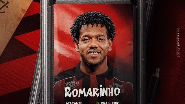 Vitória anuncia atacante Romarinho; clube se aproxima de lateral chileno