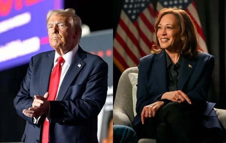 Eleições nos EUA: nova pesquisa aponta Kamala à frente de Trump