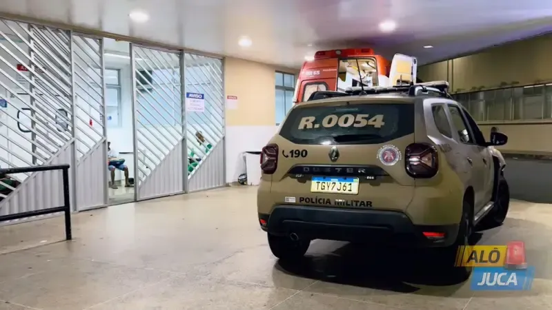 Homem em situação de rua é baleado na cabeça e no ombro na Caixa d’Água. Foto: Reprodução Alô Juca