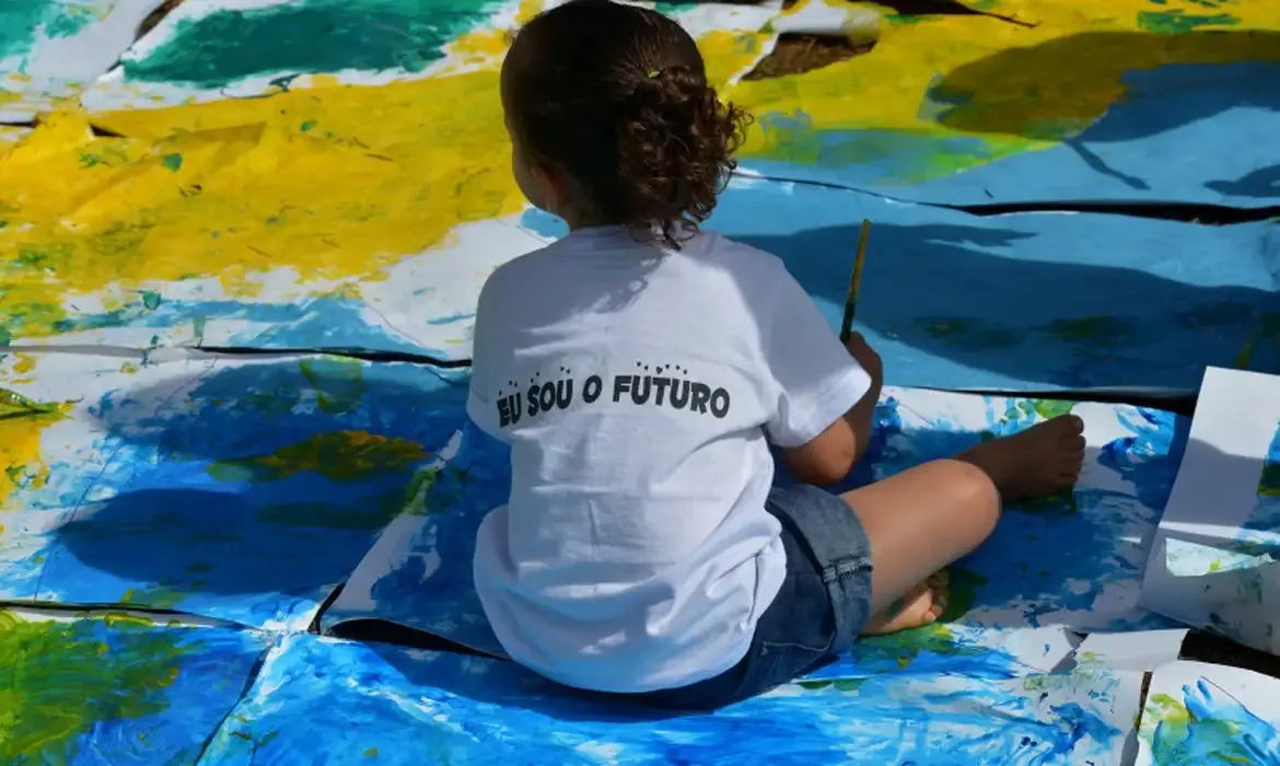 Educação infantil de qualidade beneficia desenvolvimento da criança. Foto: Wilson Dias / Agência Brasil