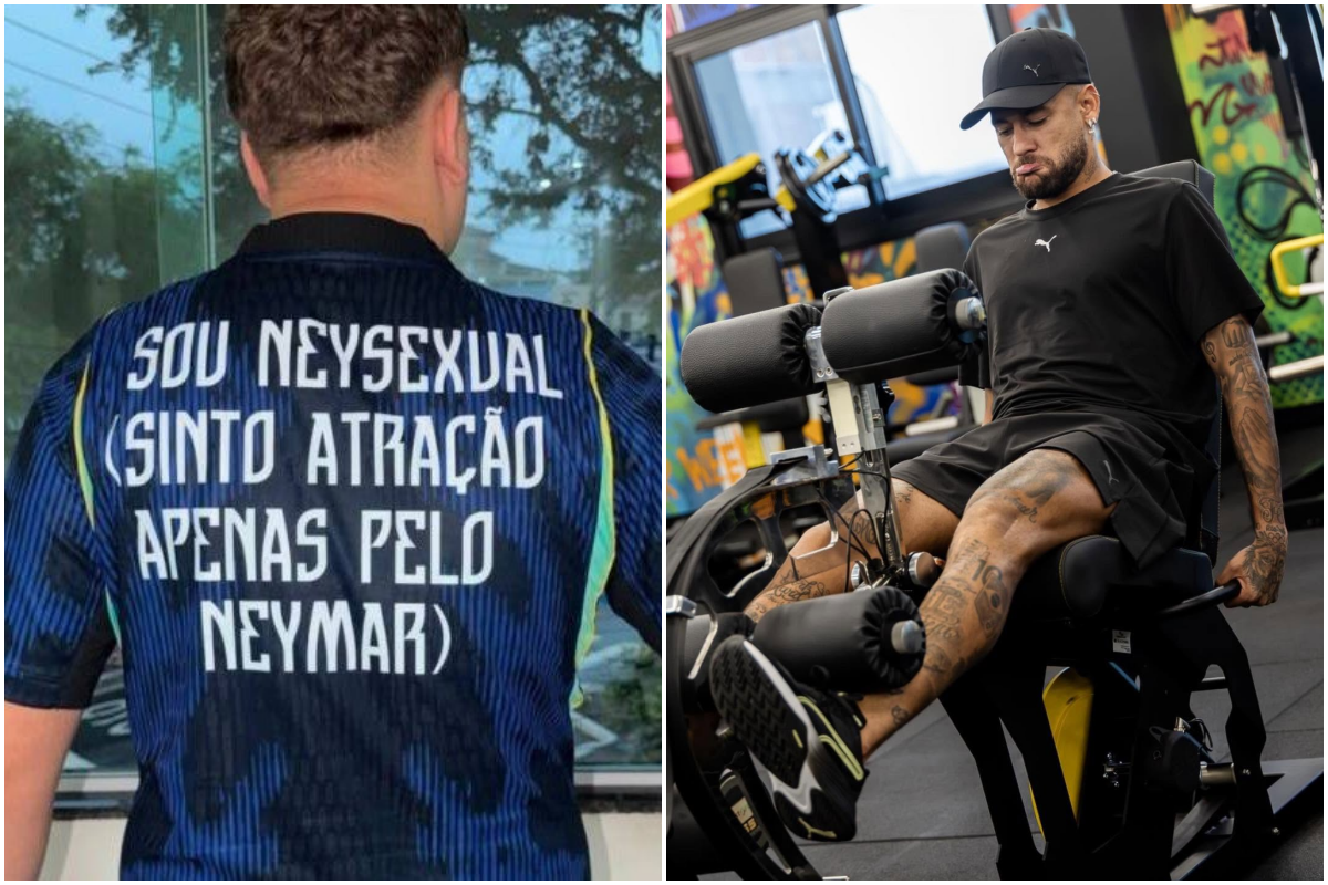 Neysexual: Entenda expressão de homens héteros que sentem atração por Neymar. Foto: Redes Sociais