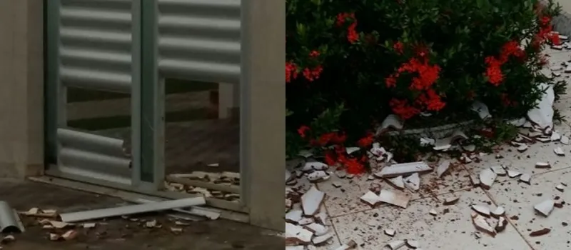 A CASA CAIU: Prefeito tem residência destruída durante suposto tornado no sudoeste da Bahia