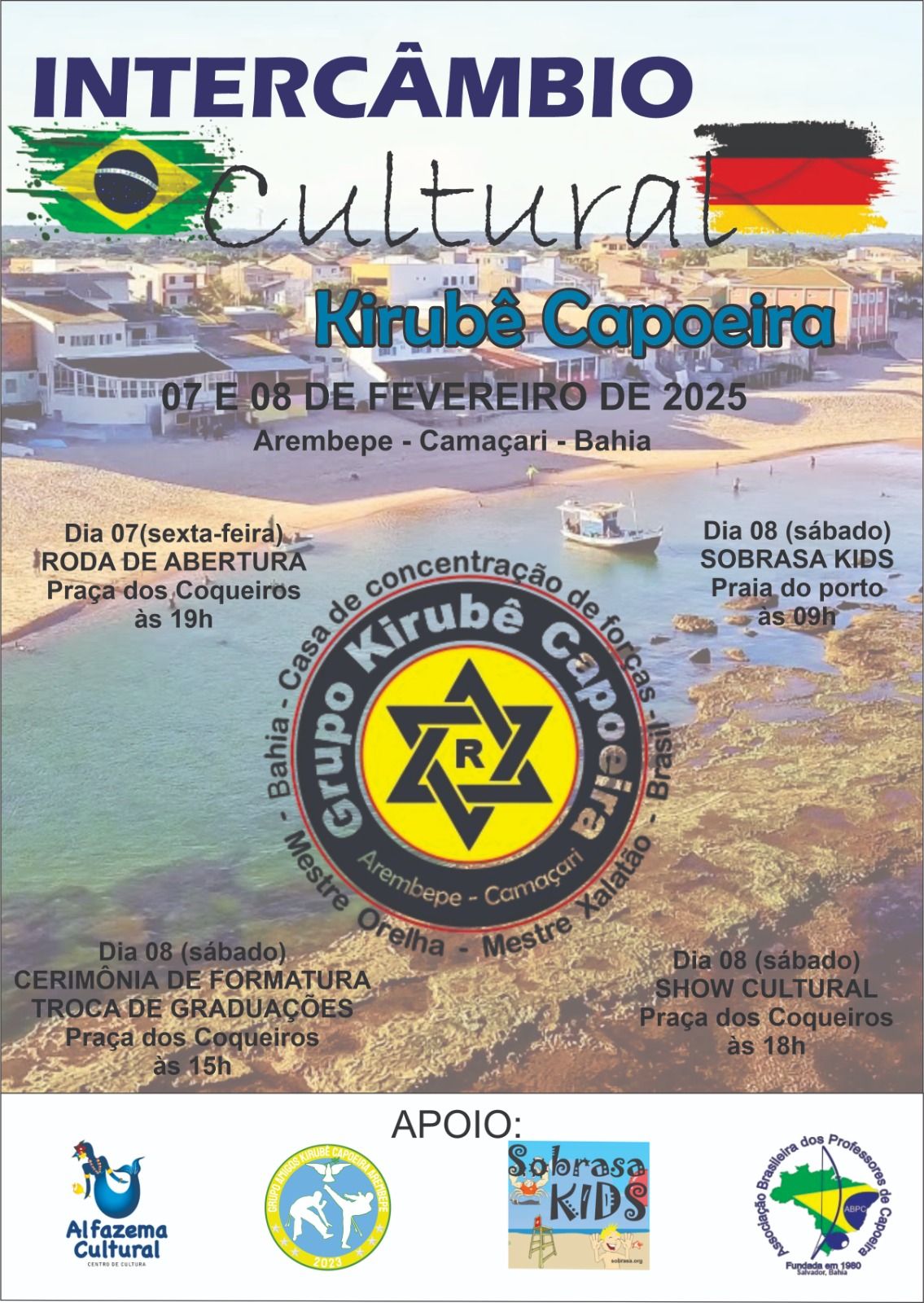 Intercâmbio cultural contará com aulas de futebol e natação. Foto: Divulgação