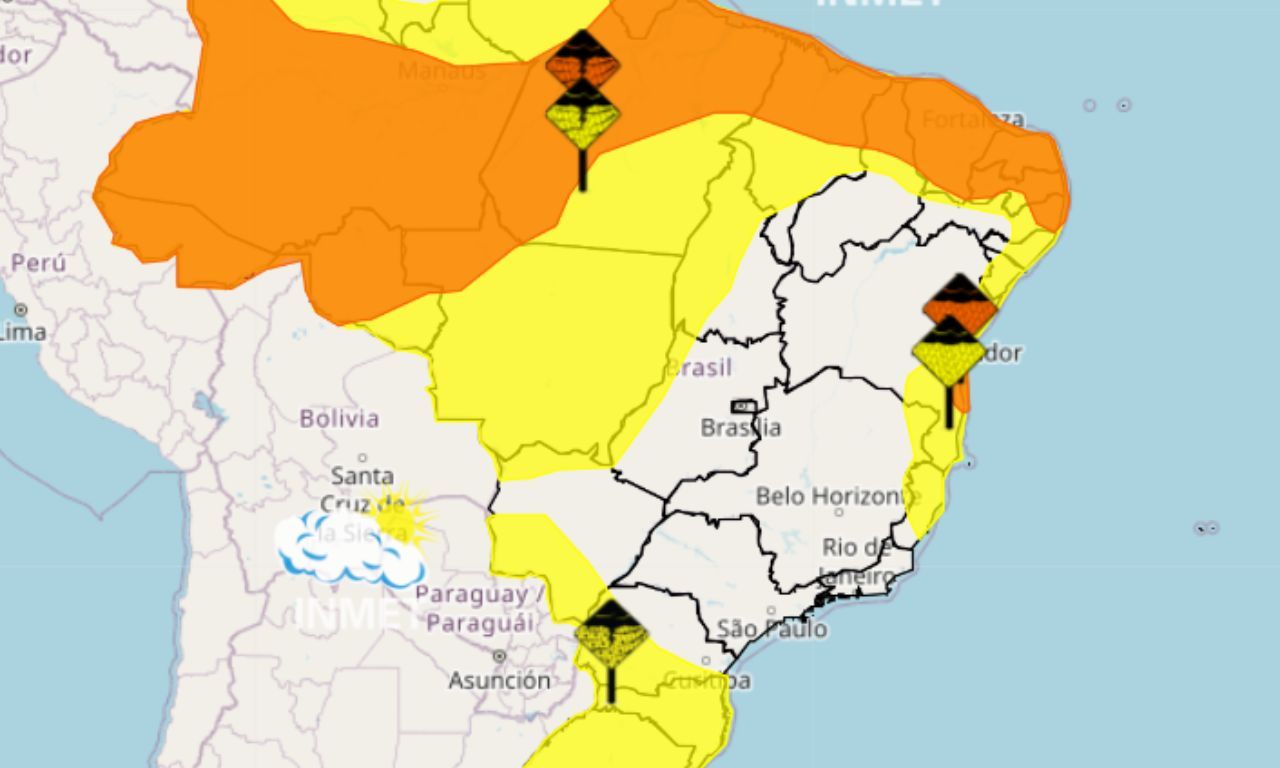 Foto: Reprodu&ccedil;&atilde;o | Inmet