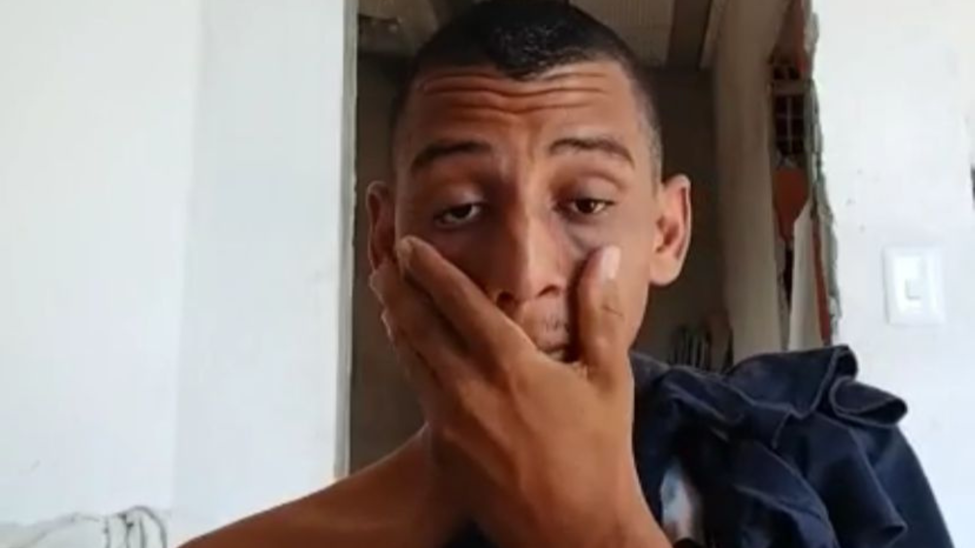 Líder Comunitário de Jaguaripe 1 afirma ter sido agredido dentro de uma viatura. Foto: Reprodução| Redes Sociais