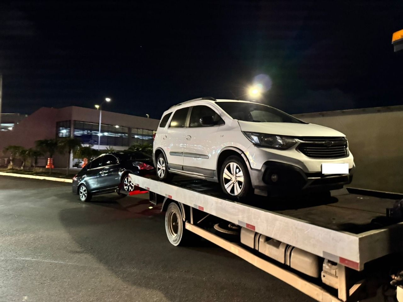 Carros apreendidos no Aeroporto de Salvador. Foto: Ascom Semob
