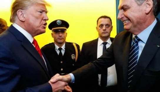 “Trabalha duro para ajudar o povo”, declara Donald Trump ao tecer elogios a Bolsonaro durante evento